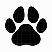 Paw Print SVG Paw SVG Dog Paw Cat Paw Paw Print Clip - Etsy