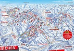Skigebiet Ellmau Tirol Österreich - Webcams, Schneehöhen, Pistenplan