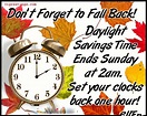 Pin by Amanda Miles on Fall! | Daylight savings time quotes, Daylight ...