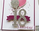 18th Birthday Card 18 Card for Teenage Girl 18th Celebration - Etsy