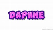 Daphne Logo | Free Name Design Tool from Flaming Text