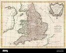 Vintage copper engraved map of Wales from 18th century. All maps are ...