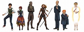 The Characters of Neverwhere by Segundus on DeviantArt