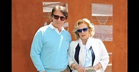 Sylvie Vartan et son époux à Roland-Garros le 1e juin 2011 - Purepeople