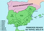 HISTOGEOMAPAS: PRIMEROS REINOS DE TAIFAS, SIGLO XI