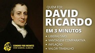 Quem foi DAVID RICARDO | Liberalismo Econômico | Economia Clássica ...