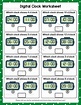 Learn to read digital clock and finding time worksheet - Your Home Teacher