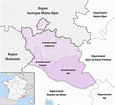 Les arrondissements du département de Vaucluse