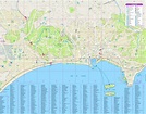 Cannes tourist map - Ontheworldmap.com