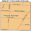 Yellow Springs Ohio Street Map 3986940