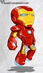 Iron man drawing, Iron man cartoon, Chibi marvel