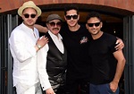 Ryan Thomas and twin brothers Adam and Scott Thomas head out for Father ...