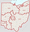 Map Of Ohio Area Codes | Maps Of Ohio