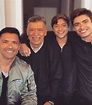 Mark Consuelos Poses with His Father and Lookalike Sons