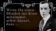 Wunderbare Zitate von Buster Keaton zum Nachdenken - YouTube