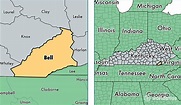 Bell County, Kentucky / Map of Bell County, KY / Where is Bell County?