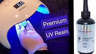 How to use UV Resin for Jewelry making. Beginner Tutorial. New Premium ...