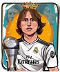 Luka modroc | Dibujos del real madrid, Imágenes de fútbol, Madrid futbol