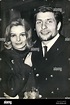 Dec. 29, 1962 - Gunther Sachs with Fianc?e, Brigitte Laaf Stock Photo ...