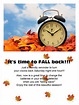 fall time change clip art - illeillailludchart