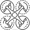 Drone Coloring Page - Ultra Coloring Pages