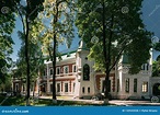 Krasny Bereg, Zhlobin District, Belarus. Manor-park Complex Gato Stock ...