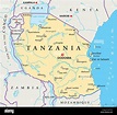 tanzania, map, atlas, map of the world, africa, kenya, illustration ...