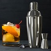 Vremi Stainless Steel Cocktail Shaker Set - 5 Piece Bartender Kit with ...