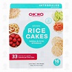 Galletas de Arroz Okko Rice Cakes Brown Integrales, 140 gr.