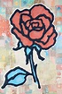 Donald Baechler, "Red Rose". - Bukowskis
