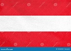 Red and White Austrian Flag with Stripes. Stock Vector - Illustration ...