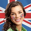 Love UK? Keep calm and make a british flag face paint!