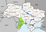 Mapa de Odesa, región o provincia (óblast) de Ucrania | Mapamundial.co