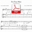 "I'm Your Man" (stand alone version) - PDF | Andrew Gerle