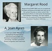 8. Margaret Rood and A. Jean Ayres | Human development, Occupational ...
