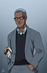 Lucius Fox commission by phil-cho Superhero Characters, Dc Comics ...