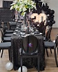 Black theme Birthday Party Ideas | Photo 2 of 13 | Catch My Party