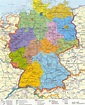 Political Map of Germany 1990 - Full size
