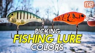 Fishing Lure Color Selection - Choosing the Best Color - YouTube