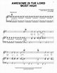 Awesome Is The Lord Most High | Sheet Music Direct