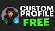 How To Get a Custom Roblox Profile Picture (Free) - YouTube