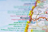Newport en el mapa de Estados Unidos 2022