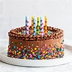This recipe for the Best Birthday Cake with moist and fluffy yellow ...