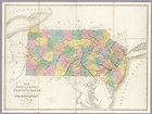 Map of New Jersey And Pennsylvania. - David Rumsey Historical Map ...