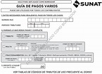 ¿Qué es el formulario 1662 SUNAT? - Formularios Perú