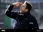 Frosinone head coach Eusebio Di Francesco gestures during the Serie A ...