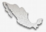 Vector Mapa De Mexico Png, Transparent Png , Transparent Png Image ...