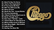 Chicago Greatest hits Full Album - Best Songs of Chicago - YouTube