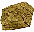 ABBASID: al-Musta'sim, 1242-1258, fraction of an AV dinar (0.98g), VF