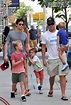 Matt Bomer, his husband,and their three children Kit, Walker, and Henry ...